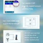 S07 Mobile Handheld WIFI Wireless Phone IP VOIP SIP Phone Support 4G Charging Base Network Phone - Image 6