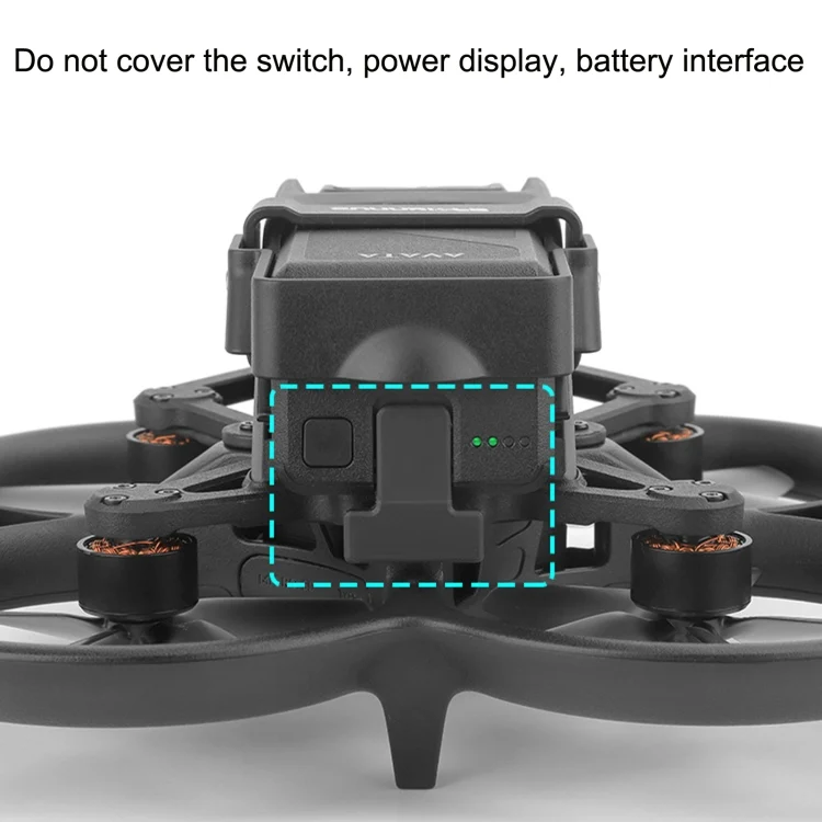 TBD06037003_B4.webp Sunnylife AT-DC503 For DJI Avata Battery Anti-Release Buckle Anti-Loose Falling Folding Buckle - Image 5