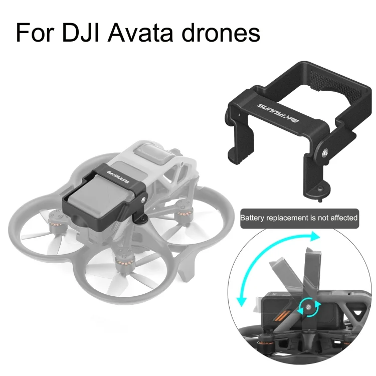 TBD06037003_B7.webp Sunnylife AT-DC503 For DJI Avata Battery Anti-Release Buckle Anti-Loose Falling Folding Buckle - Image 8
