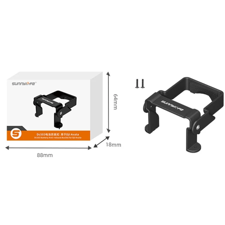 TBD06037003_B8.webp Sunnylife AT-DC503 For DJI Avata Battery Anti-Release Buckle Anti-Loose Falling Folding Buckle - Image 9