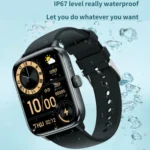 Aluminum Voice Assistant Music Blood Glucose Watch - Image 4