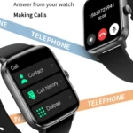 Aluminum Voice Assistant Music Blood Glucose Watch - Image 6