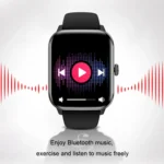 Aluminum Voice Assistant Music Blood Glucose Watch - Image 7
