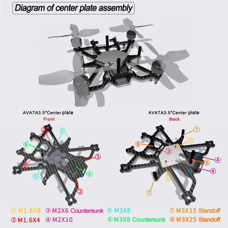 TBD06037909_B5.webp Suitable for DJI Avata 3.5-inch Upgrade Frame Kit - Image 6