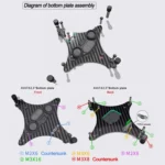 Suitable for DJI Avata 3.5-inch Upgrade Frame Kit - Image 7