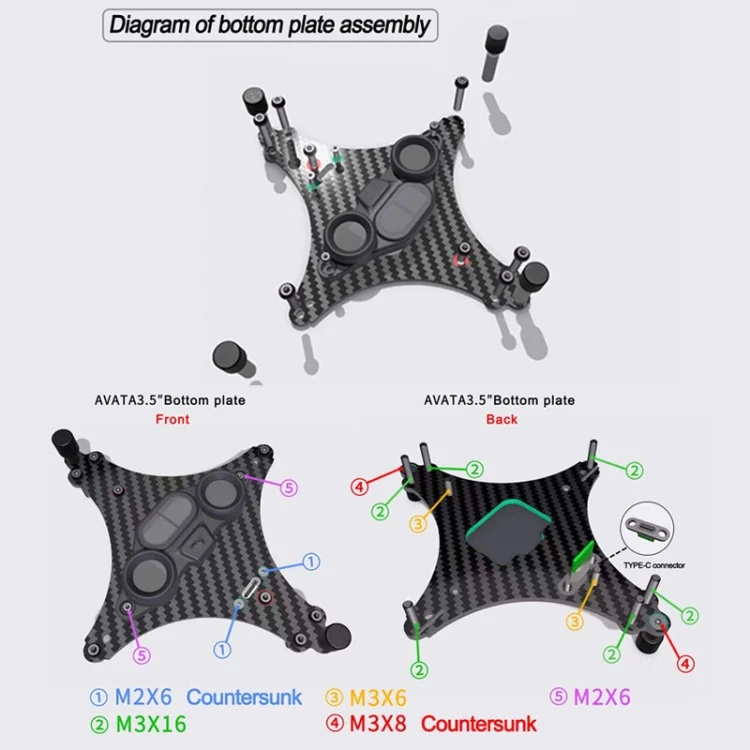 TBD06037909_B6.webp Suitable for DJI Avata 3.5-inch Upgrade Frame Kit - Image 7