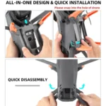 Sunnylife M3P-LG582 For Mavic 3 Pro Folding Increases Tripod Protection Support Spider Landing Rack - Image 12