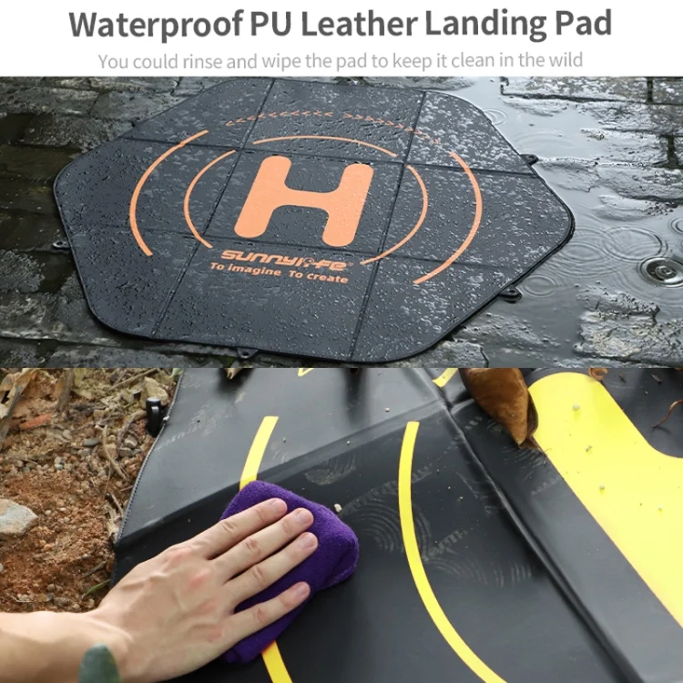 TBD06038073_5.webp Sunnylife TJP11 80cm Hexagonal Double-sided Folding With Ground Spikes Drone Universal Apron - Image 6