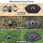 Sunnylife TJP11 80cm Hexagonal Double-sided Folding With Ground Spikes Drone Universal Apron - Image 8