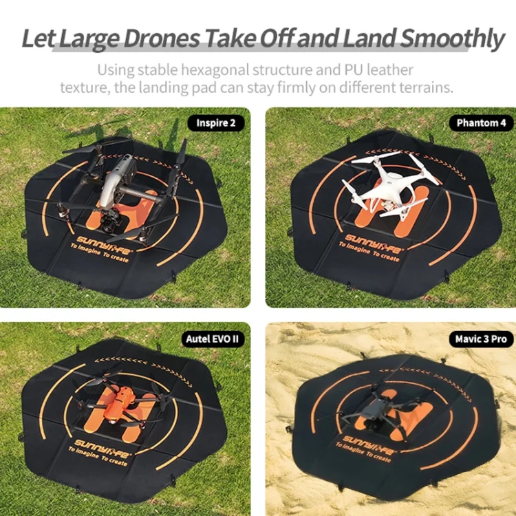TBD06038077_11.webp Sunnylife TJP10 110cm Hexagonal Double-Sided Folding With Ground Spikes Drone Universal Apron - Image 12