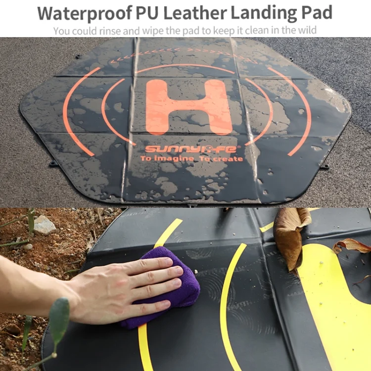 TBD06038077_6.webp Sunnylife TJP10 110cm Hexagonal Double-Sided Folding With Ground Spikes Drone Universal Apron - Image 7