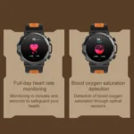 S56T Heart Rate/Blood Oxygen/Sleep Monitoring Bluetooth Call Outdoor Waterproof Smart Watch - Image 11