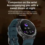 S56T Heart Rate/Blood Oxygen/Sleep Monitoring Bluetooth Call Outdoor Waterproof Smart Watch - Image 12