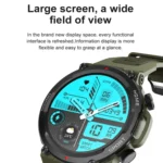S56T Heart Rate/Blood Oxygen/Sleep Monitoring Bluetooth Call Outdoor Waterproof Smart Watch - Image 4