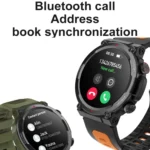 S56T Heart Rate/Blood Oxygen/Sleep Monitoring Bluetooth Call Outdoor Waterproof Smart Watch - Image 5