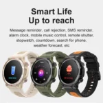 S56T Heart Rate/Blood Oxygen/Sleep Monitoring Bluetooth Call Outdoor Waterproof Smart Watch - Image 6