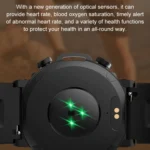S56T Heart Rate/Blood Oxygen/Sleep Monitoring Bluetooth Call Outdoor Waterproof Smart Watch - Image 10