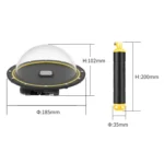 TELESIN 30M Waterproof Case Housing For GoPro Hero11 Black / HERO10 Black / HERO9 Black - Image 2