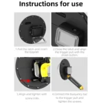 TELESIN 30M Waterproof Case Housing For GoPro Hero11 Black / HERO10 Black / HERO9 Black - Image 12