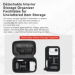For Insta360 GO 3 / GO 3S  AMagisn Hard Shell Storage Bag Waterproof Bag - Image 5