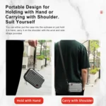 For Insta360 GO 3 / GO 3S  AMagisn Hard Shell Storage Bag Waterproof Bag - Image 9