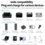 For DJI Mavic 3 Series LKTOP 200W 3-Channel Battery Charger - Image 4