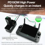 For DJI Mavic 3 Series LKTOP 200W 3-Channel Battery Charger - Image 5