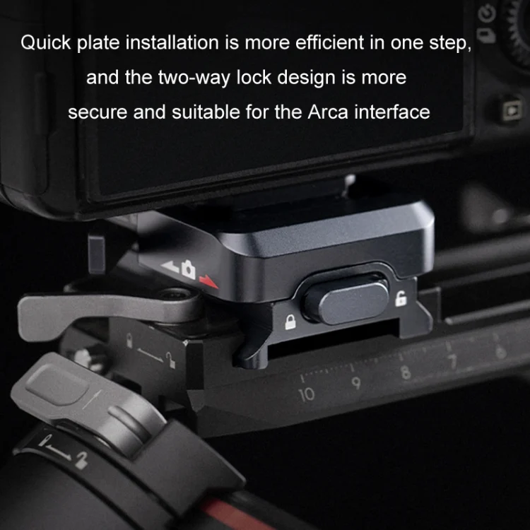 TBD06039406_B3.webp For DJI RS3 Mini/RS3 PGYTECH Quick Release Plate Gimbal Base - Image 4