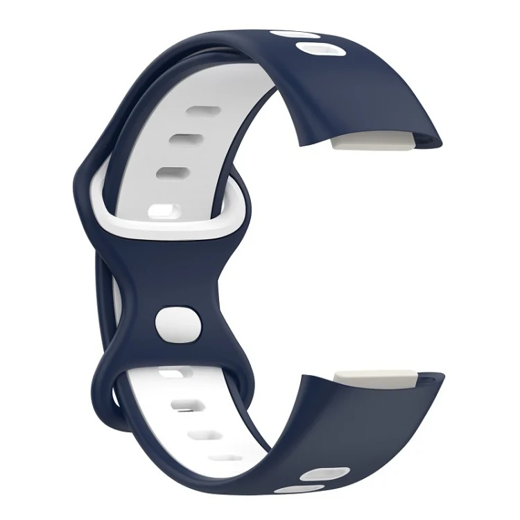 TBD0603943601A_1.webp For Fitbit Charge 5 Smart Watch Sports Waterproof Two-Color Silicone Band - Image 7