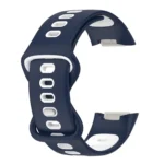 For Fitbit Charge 5 Smart Watch Sports Waterproof Two-Color Silicone Band - Image 8