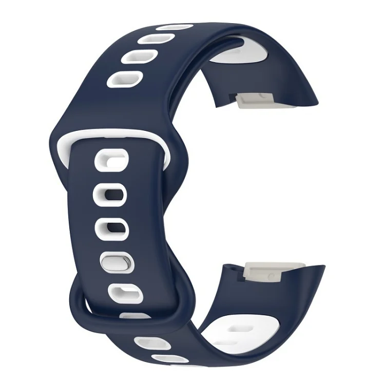 TBD0603943601A_2.webp For Fitbit Charge 5 Smart Watch Sports Waterproof Two-Color Silicone Band - Image 8
