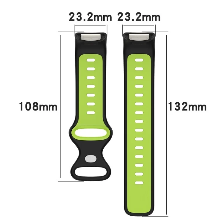 TBD06039436_B2.webp For Fitbit Charge 5 Smart Watch Sports Waterproof Two-Color Silicone Band - Image 3