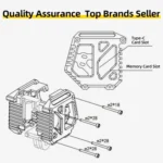 For DJI O3 AIR UNIT Camera Module Case Frame CNC Cage Holder - Image 5