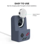 For Apple Watch Silicone Charging Stand Charging Base Storage Stand Without Charger - Image 3