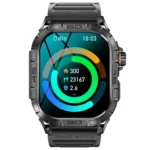 K63 1.96-Inch Heart Rate/Blood Oxygen Monitoring Bluetooth Call Sports Smart Watch