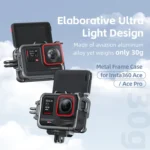 For Insta360 Ace Pro 2 / Ace Pro / Ace AMagisn Metal Rabbit Cage Protective Frame - Image 3