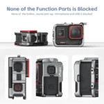 For Insta360 Ace Pro 2 / Ace Pro / Ace AMagisn Metal Rabbit Cage Protective Frame - Image 7