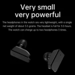 R6 1.32-Inch TWS 2-In-1 Bluetooth Headset Smart Watch, Heart Rate / Blood Oxygen Monitoring - Image 11