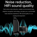 R6 1.32-Inch TWS 2-In-1 Bluetooth Headset Smart Watch, Heart Rate / Blood Oxygen Monitoring - Image 12