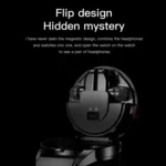 R6 1.32-Inch TWS 2-In-1 Bluetooth Headset Smart Watch, Heart Rate / Blood Oxygen Monitoring - Image 5