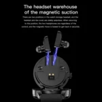 R6 1.32-Inch TWS 2-In-1 Bluetooth Headset Smart Watch, Heart Rate / Blood Oxygen Monitoring - Image 6