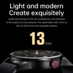 R6 1.32-Inch TWS 2-In-1 Bluetooth Headset Smart Watch, Heart Rate / Blood Oxygen Monitoring - Image 7