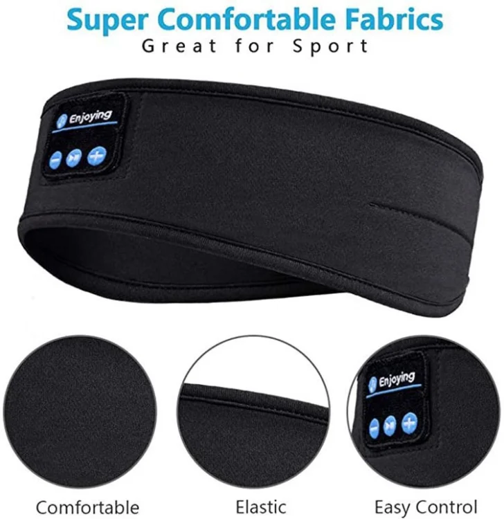 TBD06043188_B1.webp Sleep Bluetooth Bandana Headband Wireless Music Sport Headband Built-in Sleep Music Eye Mask - Image 2