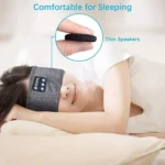 Sleep Bluetooth Bandana Headband Wireless Music Sport Headband Built-in Sleep Music Eye Mask - Image 6