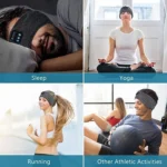 Sleep Bluetooth Bandana Headband Wireless Music Sport Headband Built-in Sleep Music Eye Mask - Image 9