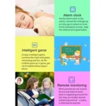 Q19 1.44-inch 360-degree Rotating Positioning Camera Smart Waterproof Children Calling Watch - Image 12