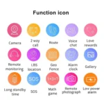 Q19 1.44-inch 360-degree Rotating Positioning Camera Smart Waterproof Children Calling Watch - Image 4
