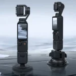 TELESIN Magnetic Base With 1/4 Inch Interface for DJI Pocket 3 / Insta360 Camera & Smart Phones - Image 2