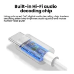 USB-C / Type-C To 3.5mm Male TRS Audio Adapter Cable For DJI Osmo Action 4 / 3 / 2 / Pocket 3 - Image 4