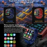 LOKMAT Appllp 3 Max 2.02-Inch Plug Card 4G Call Waterproof Sport Smart Watch With SOS - Image 8